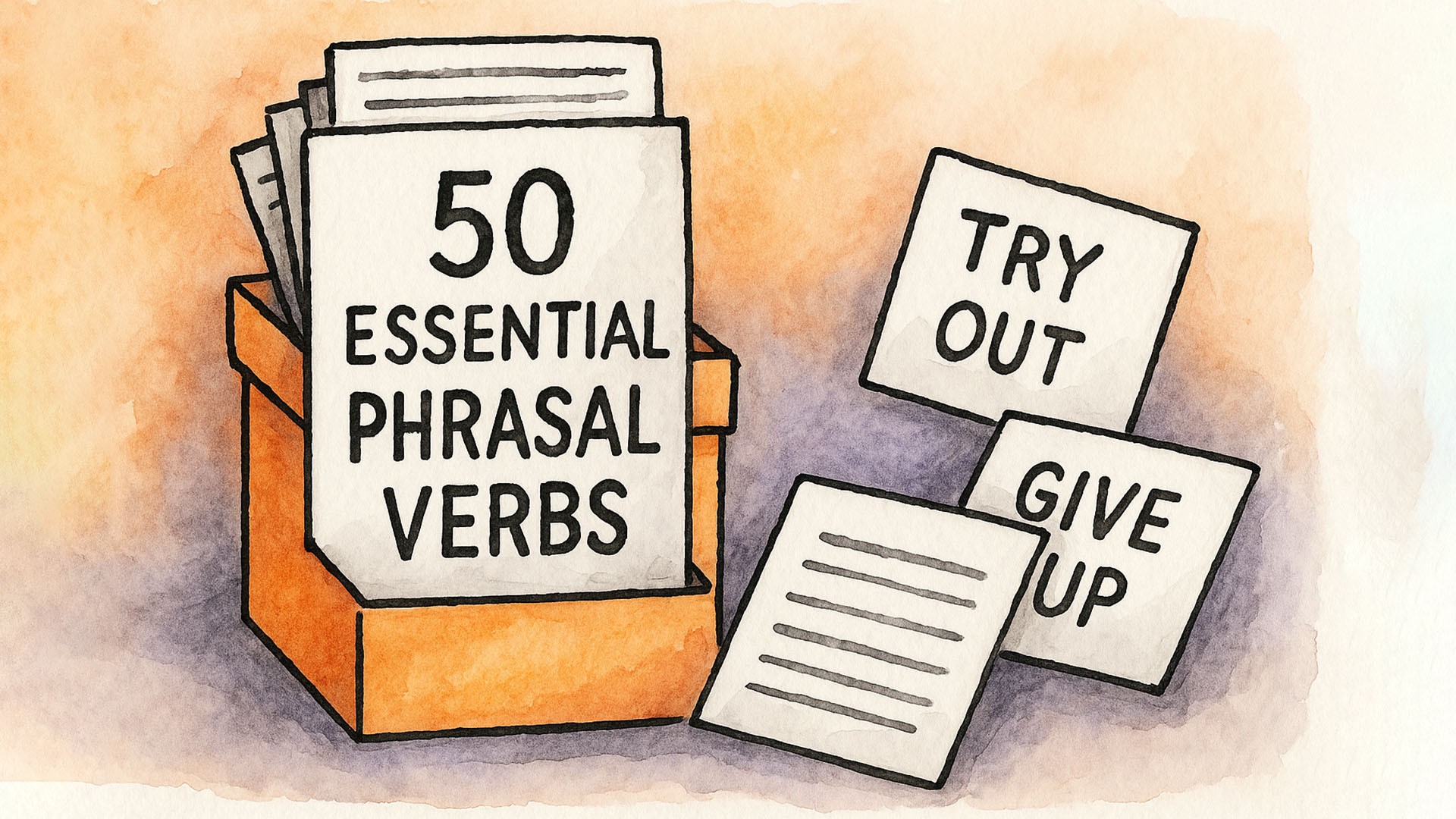 50 Essential Phrasal Verbs Every English Learner Must Know | Language Tips
